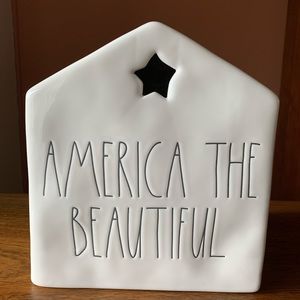 Rae Dunn AMERICA THE BEAUTIFUL House / Luminary